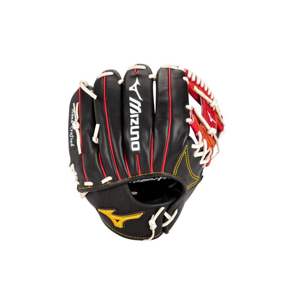 Mens Mizuno Pro Michael Chavis 11.75" Baseball Gloves Black/Red Philippines (PQOBUN439)